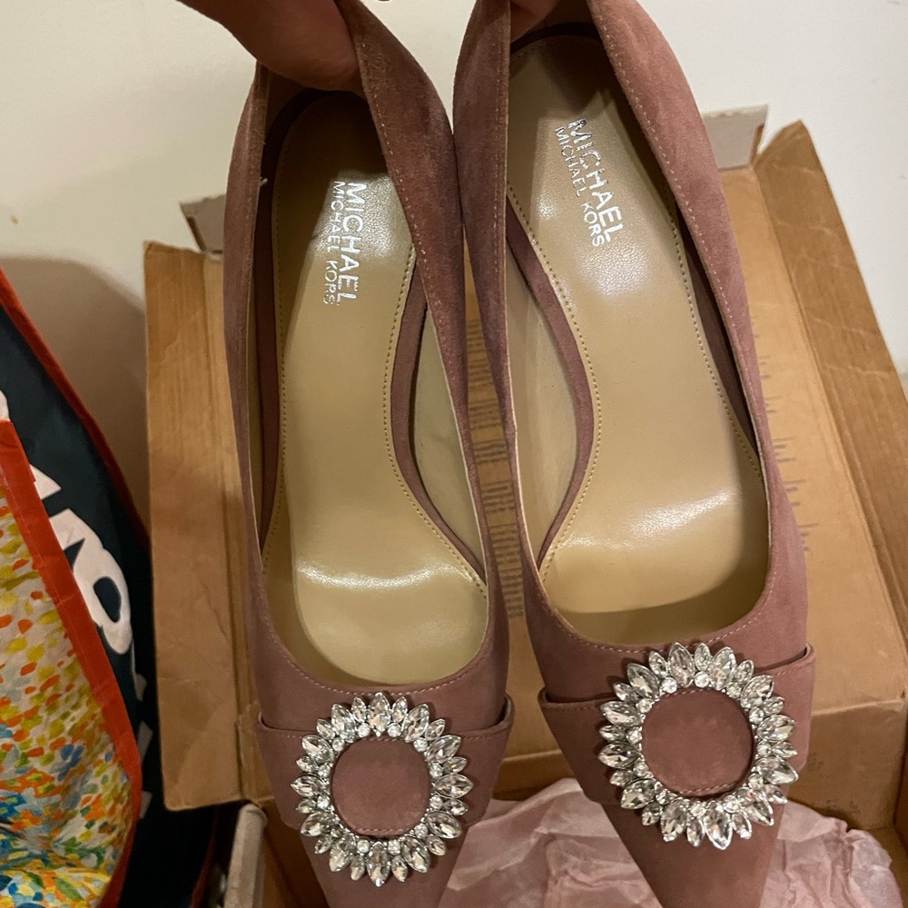 MK heels size 7 EUC